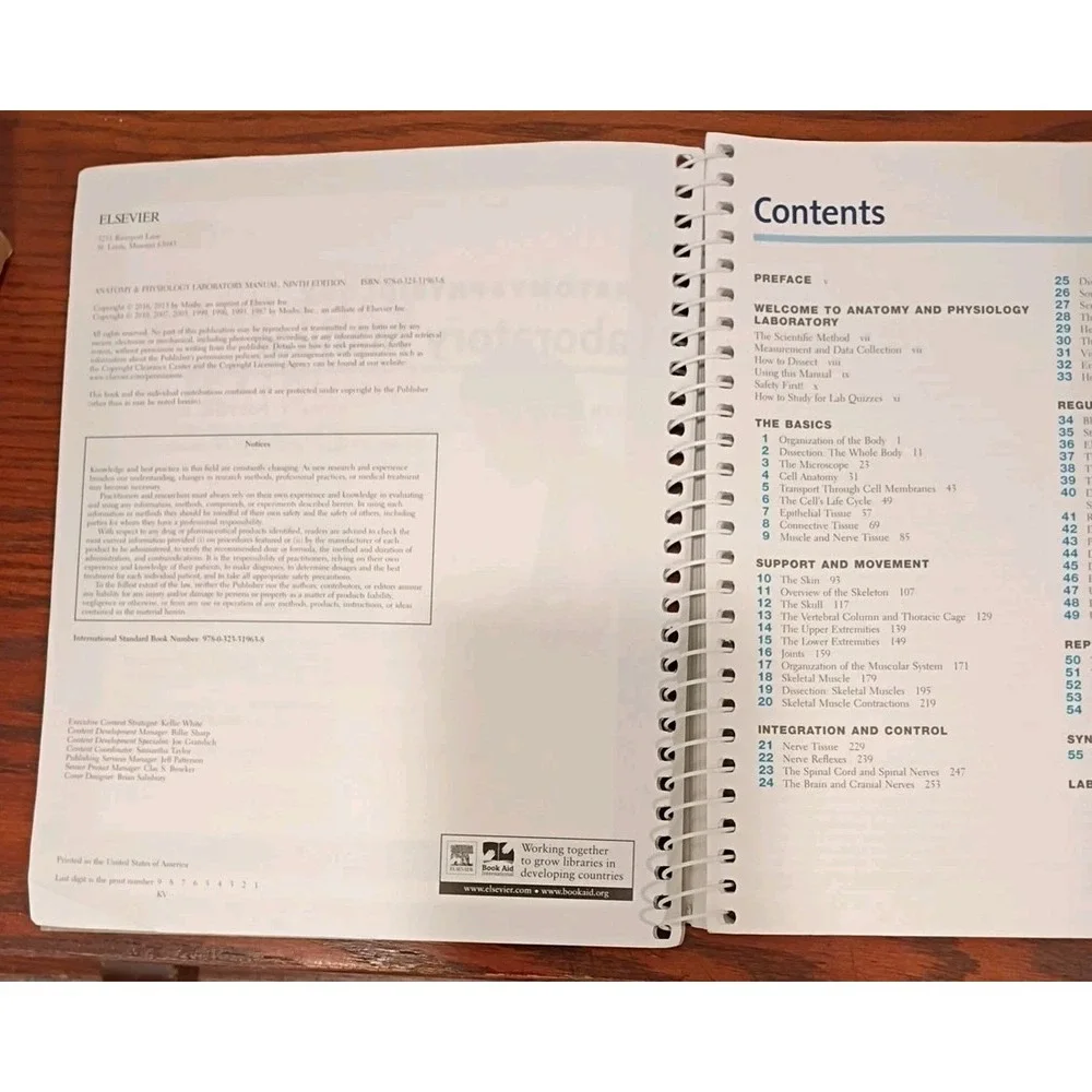 Anatomy & Physiology Laboratory Manual + Atlas Guide Ninth Edition, Patton PhD